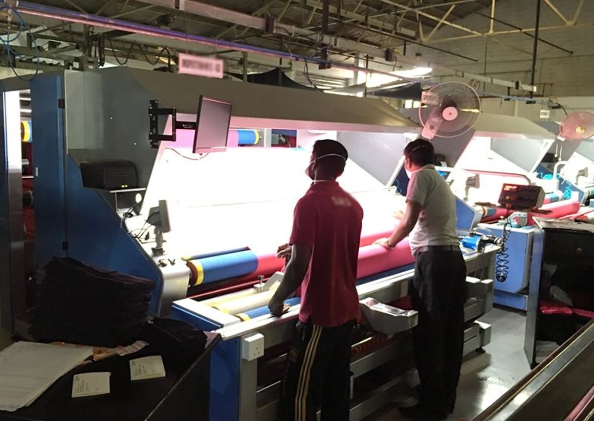 Dyed Fabric inspection